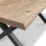 Petra Acacia 180cm Dining Bench X Leg from Roseland Furniture