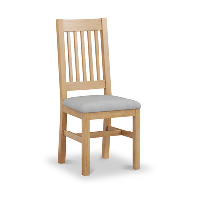 Durham Oak Upholstered Dining Chair