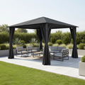 Titan 3m x 3m Galvanised Steel Gazebo from Roseland Furniture