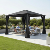 Titan 3m x 3m Galvanised Steel Gazebo from Roseland Furniture