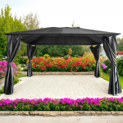 Titan 4m x 3m Galvanised Steel Gazebo