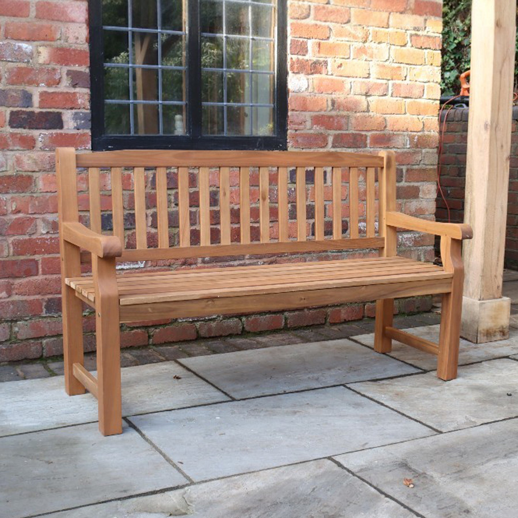 FSC 1 Turnbury 3 Seater Bench from Roseland Furniture