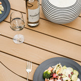 Tuscany 4 Seater Round Dining Set with Eden Night Dining Chairs