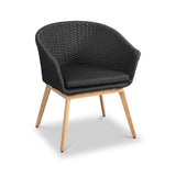 FSC 1 Tuscany 150cm Round Table w 6 Eden Night Chairs from Roseland Furniture