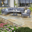 LIFE Timber Corner Sofa Set from Roseland Furniture
