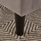 Harrow Bed Frame close up of foot from Roseland Furniture