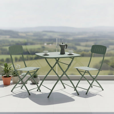 Venice 70cm Square Bistro Set