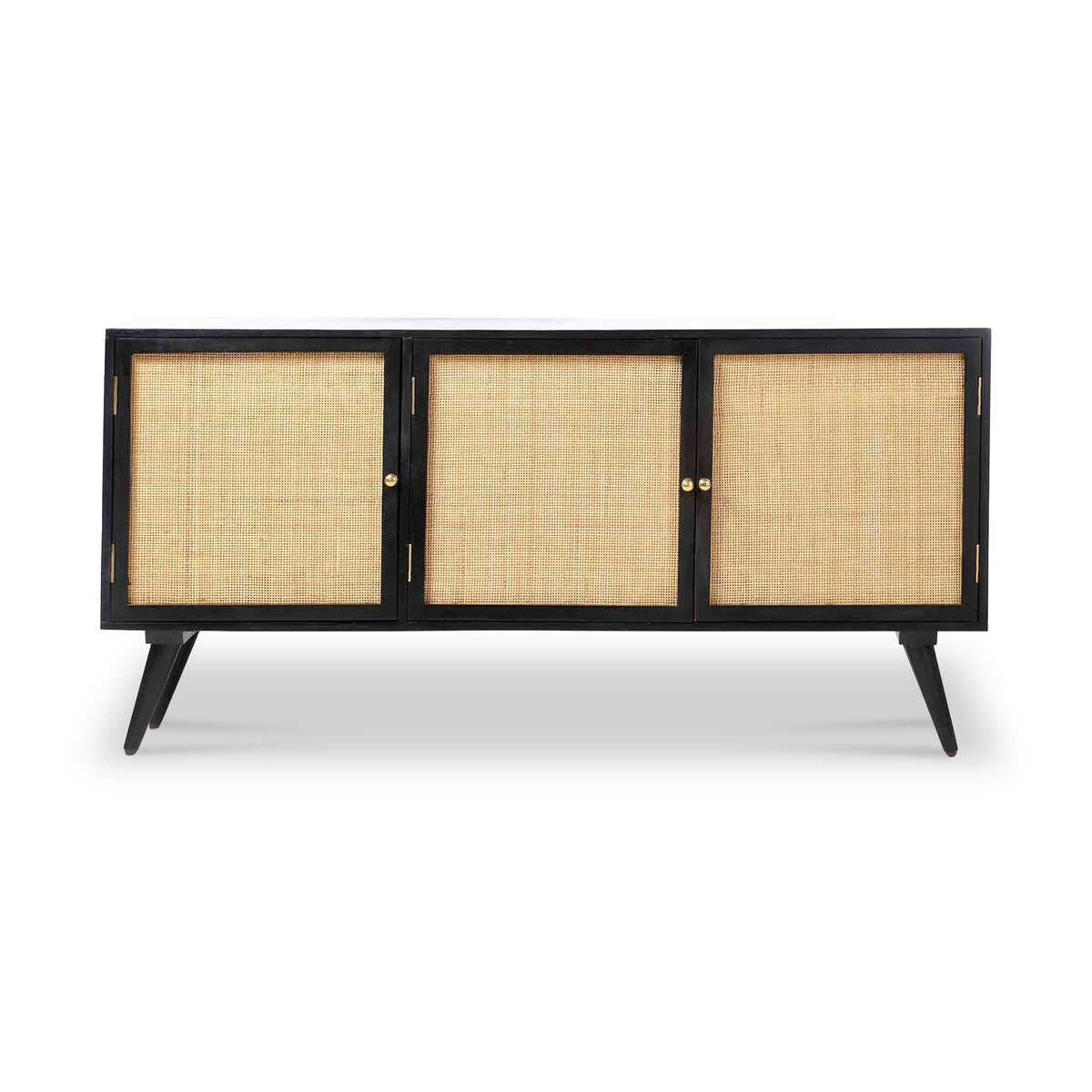 Venti Mango and Cane Large Sideboard from Roseland Furniture