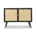 Venti Mango and Cane Small Sideboard from Roseland Furniture