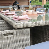 Wentworth Rattan 10 Seater Cube Set