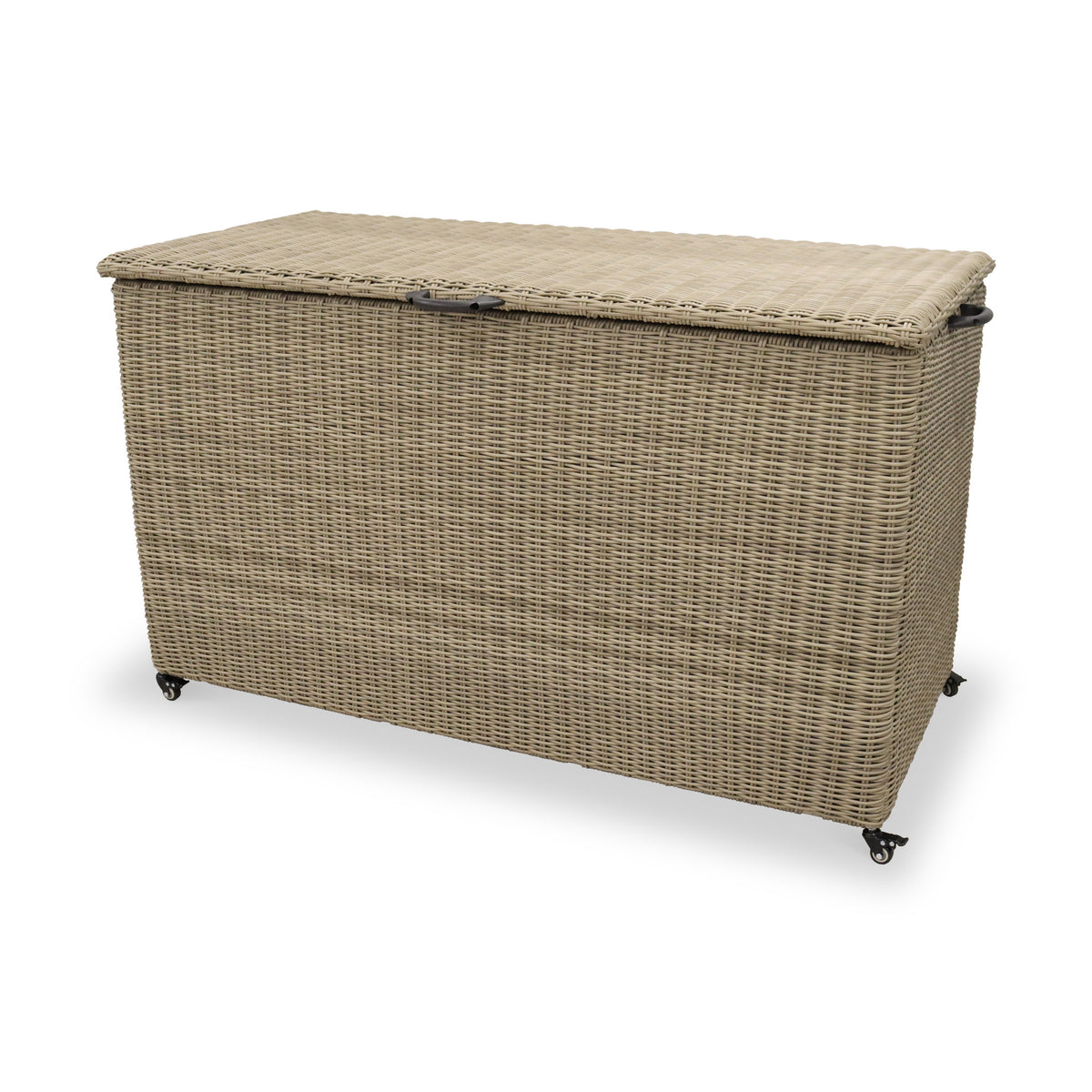 Wentworth 826L Rattan Storage Box with Gas Lift