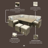 Wentworth Corner Lounge Set from Roseland Furniture