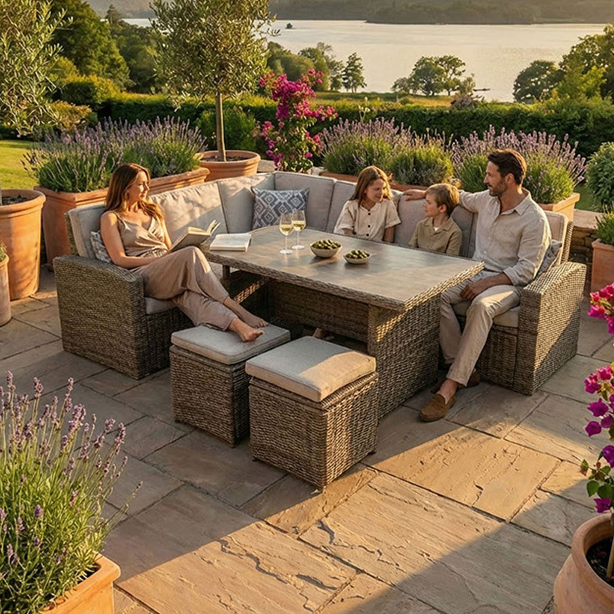 Wentworth Corner Lounge Set from Roseland Furniture