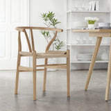 Isla Natural Dining Chair in a contemporary kitchen from Roseland Furniture