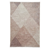 Brown Atherley Diamond Washable Rug from Roseland Furniture