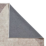 Brown Atherley Diamond Washable Rug from Roseland Furniture