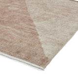 Brown Atherley Diamond Washable Rug from Roseland Furniture