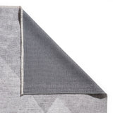 Grey Atherley Diamond Washable Rug from Roseland Furniture