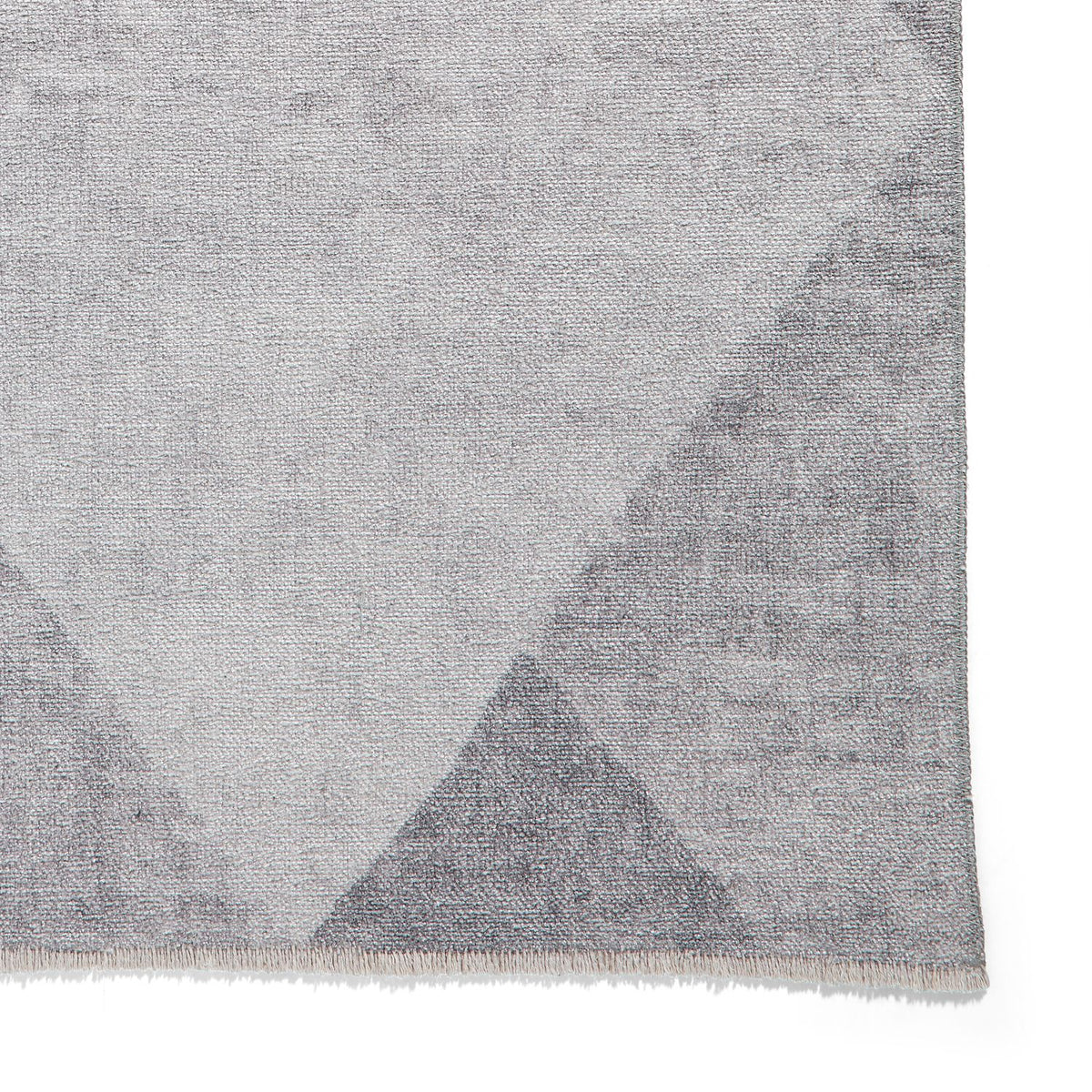 Grey Atherley Diamond Washable Rug from Roseland Furniture