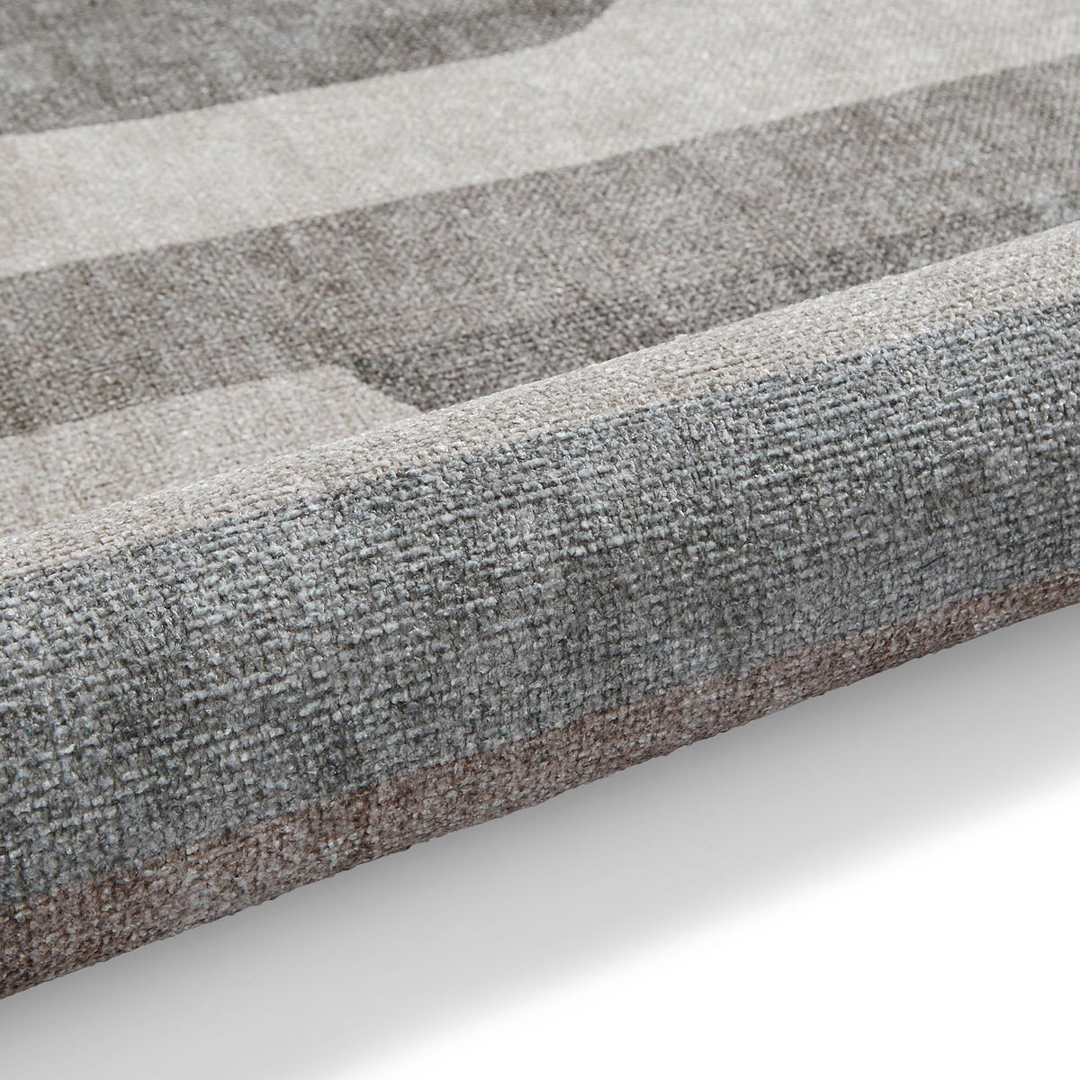 Beige Whitaker Abstract Flatweave Washable Rug from Roseland Furniture