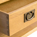 Surrey Oak Coffee Table - Drawer handle