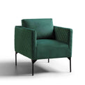 Bali Jasper Velvet Accent Chair