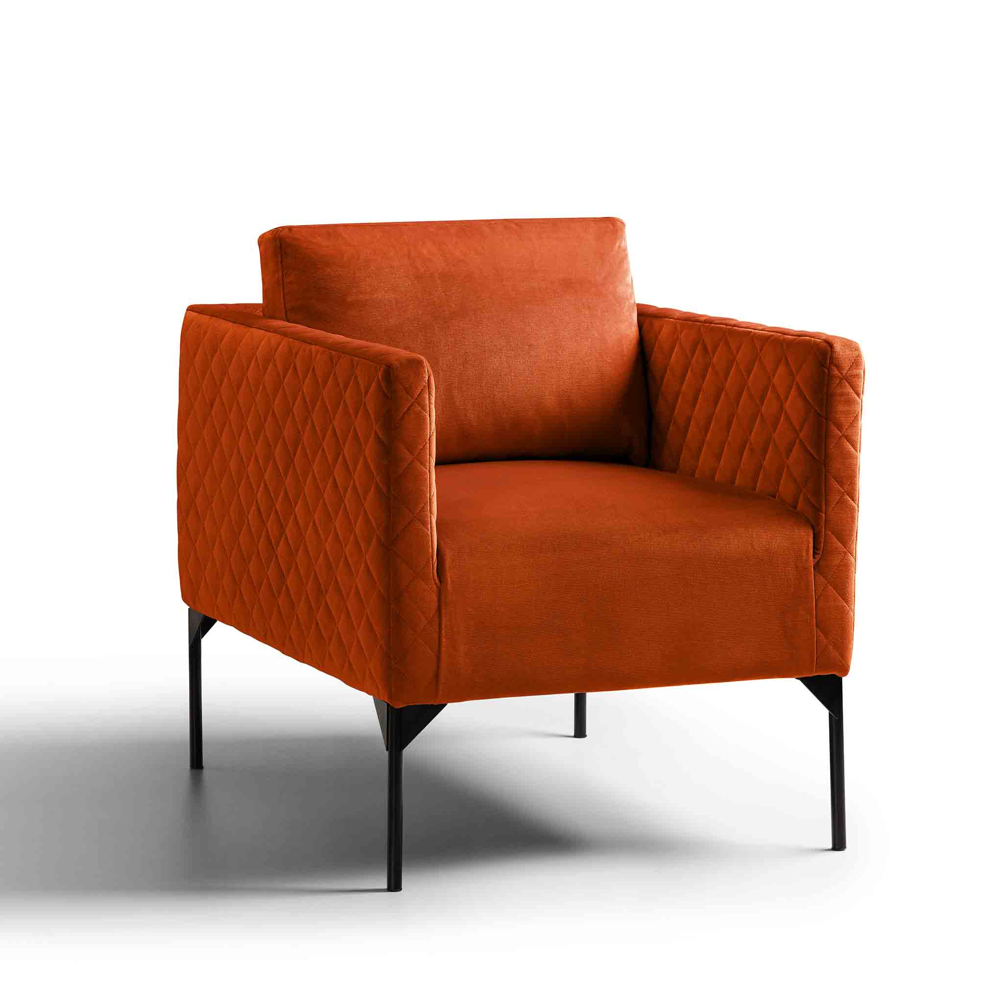 Bali Velvet Accent Chair