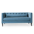 Savoy Peacock Velvet 2 Seater Sofa by Roseland Furniture