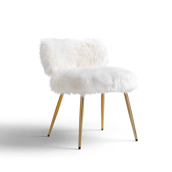 Rio Faux Fur Accent Chair
