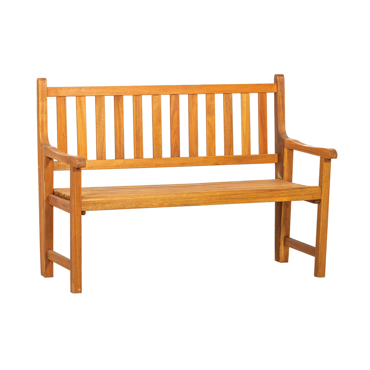 2 Seat Acacia Folding Bench from Roseland Home Furniture