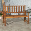 2 Seat Acacia Folding Garden Bench