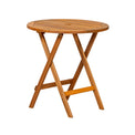 York FSC Acacia Folding 2 Seat Bistro Set