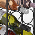 12 Bottle Wrought Iron Wine Rack