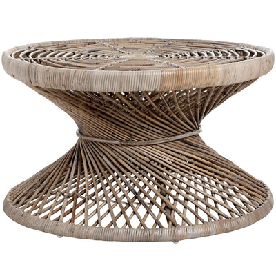 Bali Rattan Twisted Coffee Table