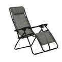 Zero Gravity Grey Garden Loungers Set of 2