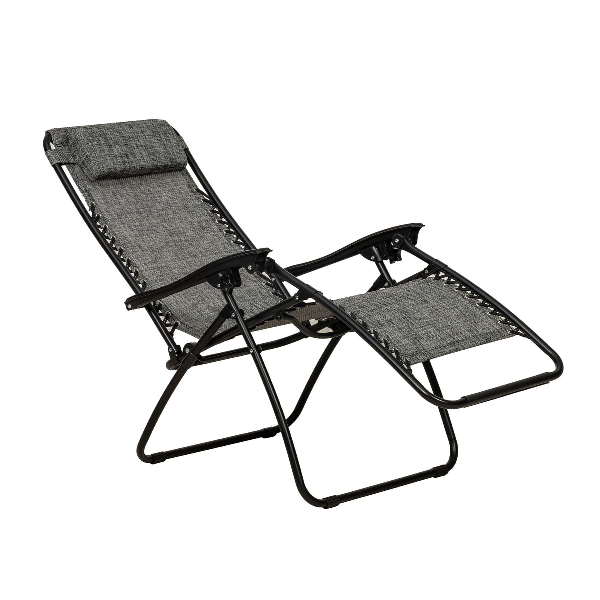 Zero Gravity Grey Garden Sun Recliner