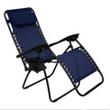 Zero Gravity Blue Garden Loungers from Roseland Furniture