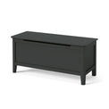 Dumbarton Charcoal Grey Blanket Storage Ottoman Box