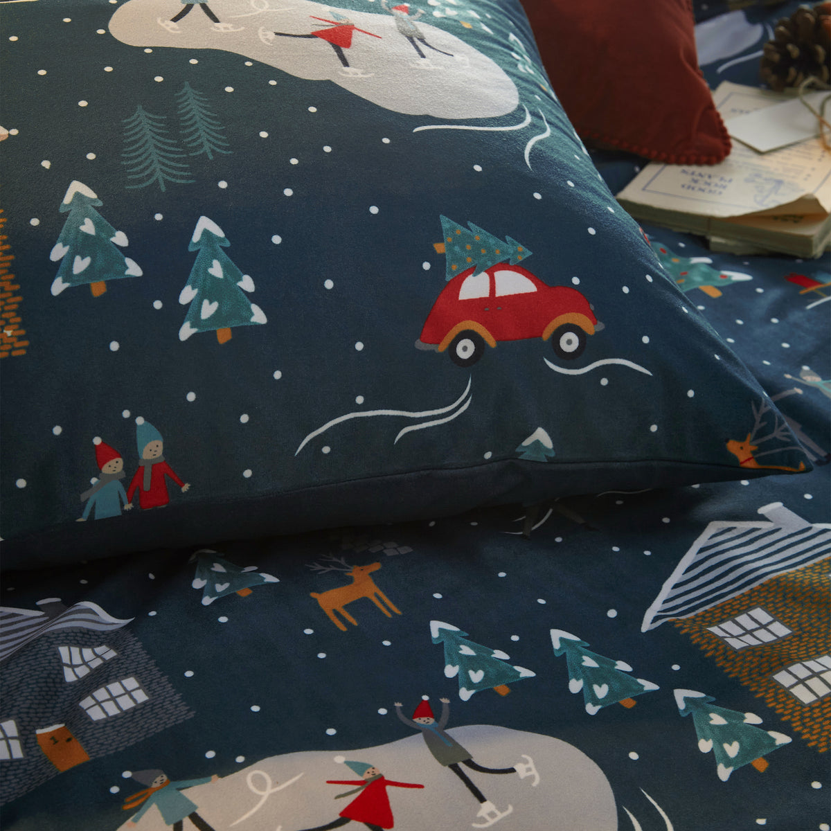Juneau Duvet Set | Blue