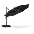 3.5m Grey LED Cantilever Parasol