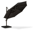 3.5m Grey LED Cantilever Parasol