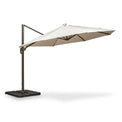 3.5m Ivory LED Cantilever Parasol