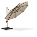 3.5m Ivory LED Cantilever Parasol