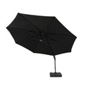 3.5m Round Deluxe Cantilever Parasol Canopy with Base from Roseland Home Furniture
