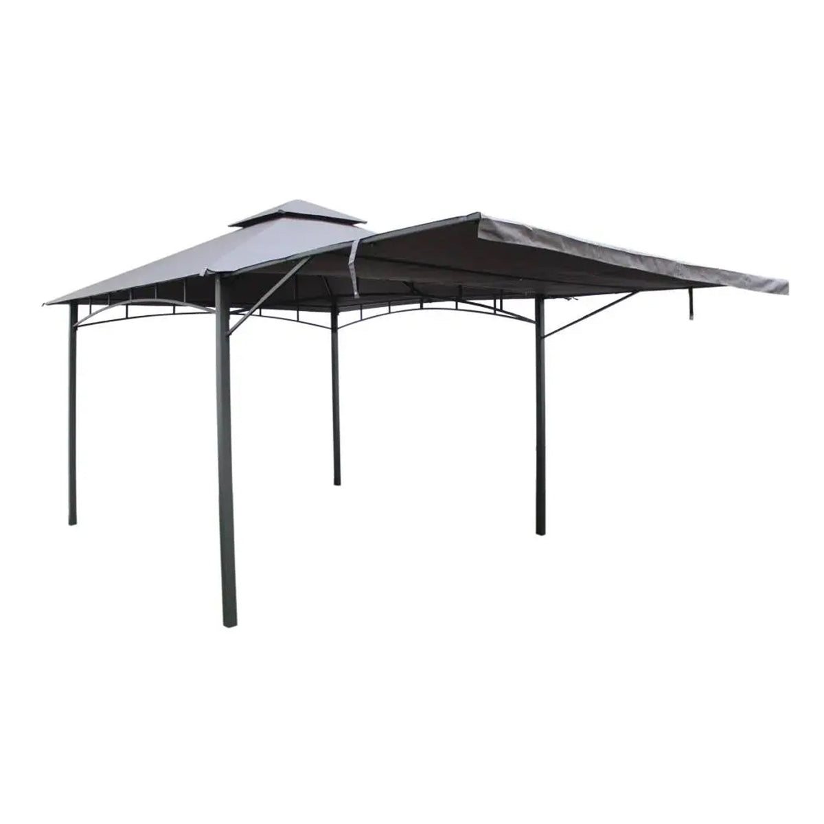 3.3m Grey Algarve Awning Garden Gazebo 