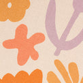 Amelie Funky Retro Floral Outdoor / Indoor Rug 