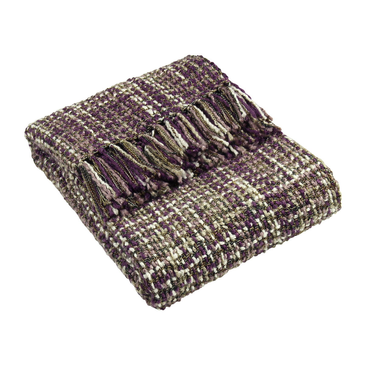 Burke Throw | Plum