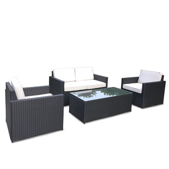 Rattan 211 Sofa Lounge Set with Coffee Table