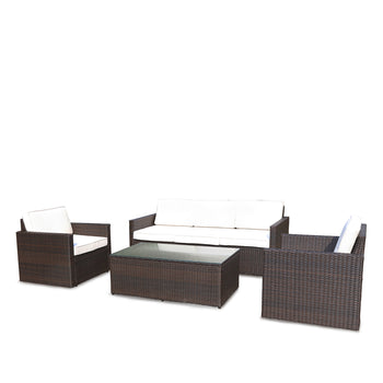Rattan 311 Sofa Lounge Set with Coffee Table