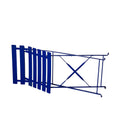 Bistro Blue Folding Table and Two Chairs - Chair folded